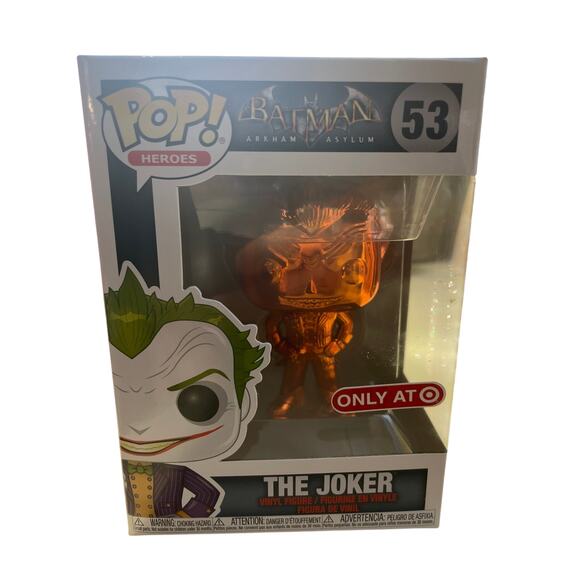 The Joker Exclusive Funko Pop Target Orange - Picture 1 of 3